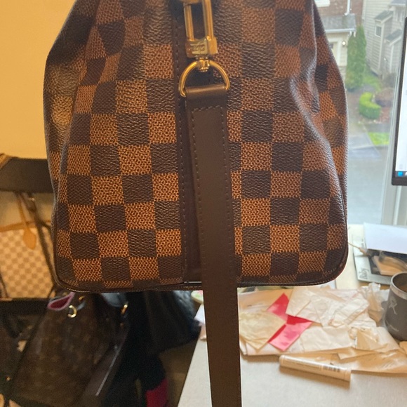 Louis Vuitton speedy 35 with strap. - Picture 5 of 10